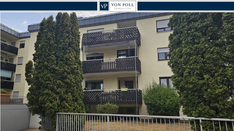 Wohnen im Rügländer Viertel! Vermietete 3-Zimmer-Wohnung mit Balkon und TG-Stellplatz